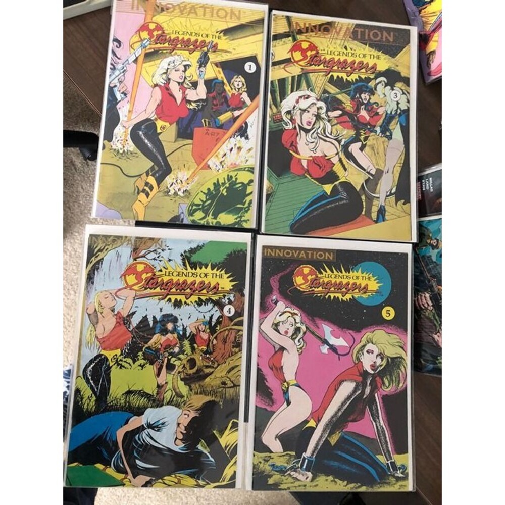 Legends of the Stargrazers #1#3#4#5, (Innovation 1989) Adam Hughes